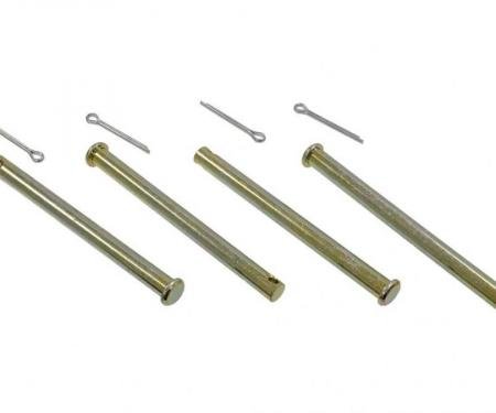 Redline Restomotive® 1965-1982 Chevrolet Corvette Brake Pad Retaining Pin, Steel, 4 Piece Set