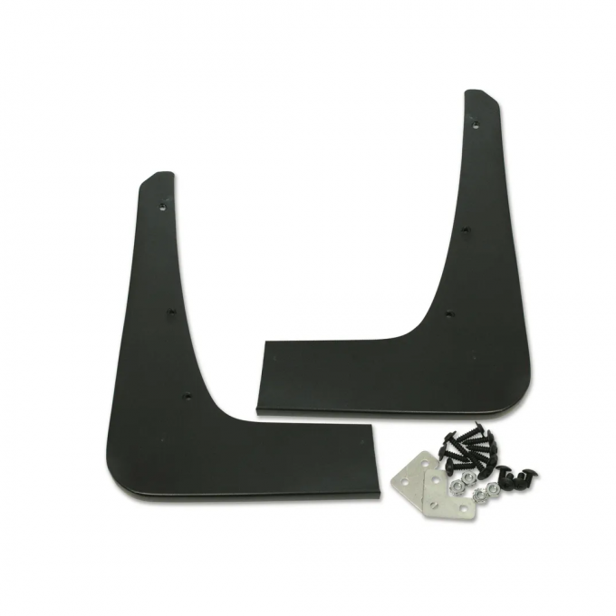 Corvette Splash Guards, Front, 2005-2013