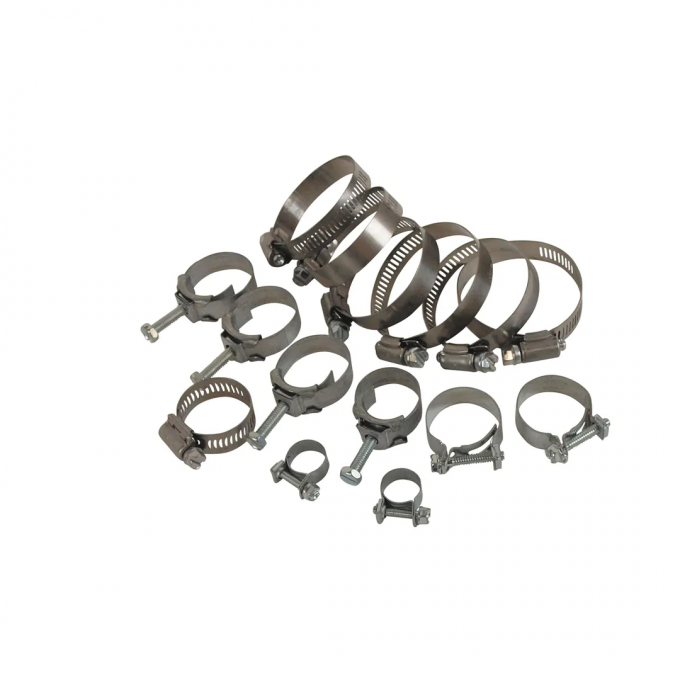 Corvette Hose Clamp Kit, 454 Air Conditioning, 1971-1972