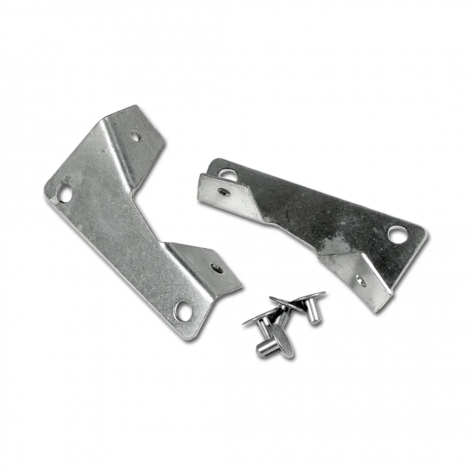 Corvette Rear Qtr Pnl Supports/Rivets, Convertible, 1963-1967