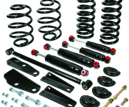 Classic Performance C10 Spring & Shock Combos, 1963-72 C10 Front 3" Drop Springs/ Shocks, 5" Rear Drop Springs/Shocks, 1963-72 C10 6572CSSK-D35