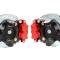 Classic Performance 13" Front Big Brake Kit with 2.5" Modular Drop Spindles and Red Calipers for 63-70 Chevy 1/2 Ton Truck 6x5.5 6370SWBK-65213R