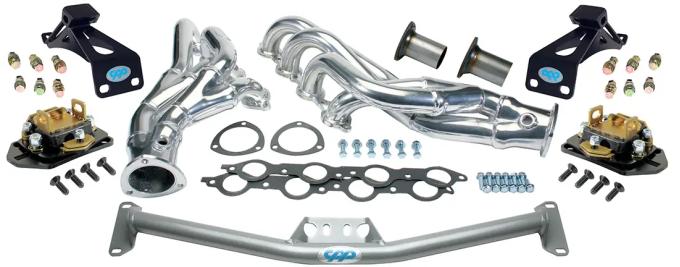 Classic Performance Chevy Truck LS Engine Install Kit W/Headers for63-66 Chevy Truck 6366LS1-FRK-HM