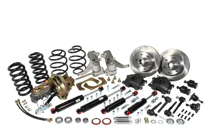 Classic Performance Grand Slam Kit with Modular 2.5' Drop spindles, 1963-66 Chevy Truck 6366GSK-6D-MOD