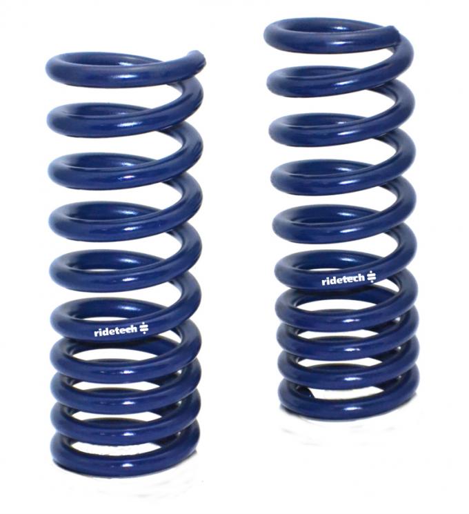 Ridetech 1964-1966 Mustang StreetGRIP Lowering Front Coil Springs -Dual Rate - Pair 12092350