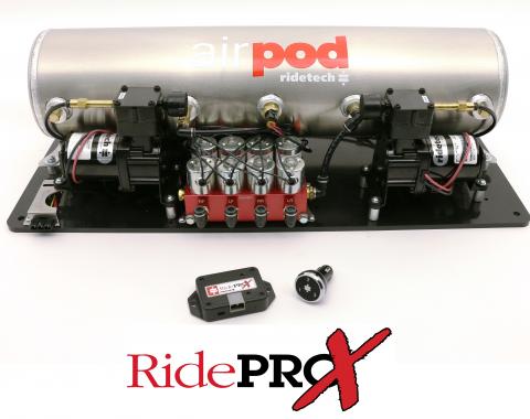 Ridetech 5 Gallon BigRed AirPod with RidePro-X Control System 30514700 