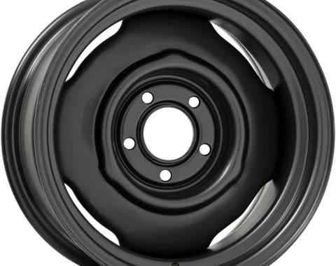 Wheel Vintiques 15x6 OE Chrysler Black 5x4.5" bolt 3.75" backspace 63-5612334