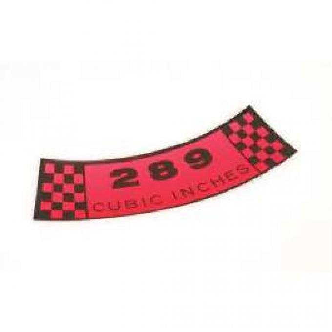 Decal - Air Cleaner - 289 - # C5AF-9638-B