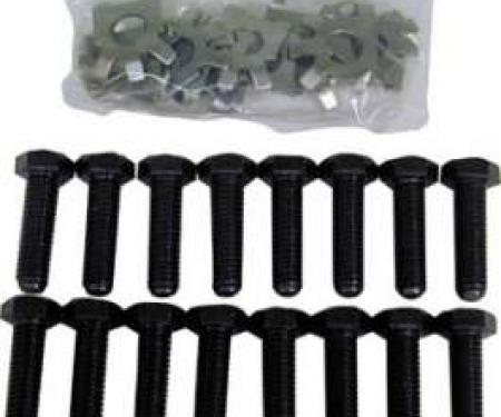 Exhaust Manifold Ramplok Bolt Set - 351W V8