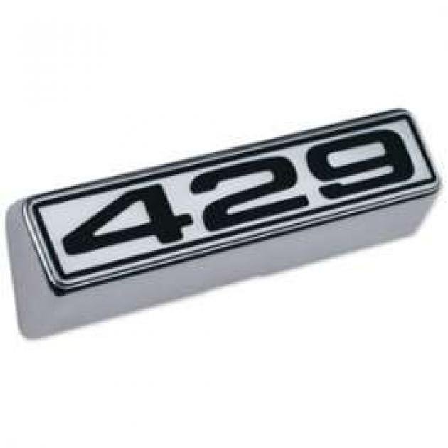 Fender Emblem 429 Bright Metal With Black Recesses