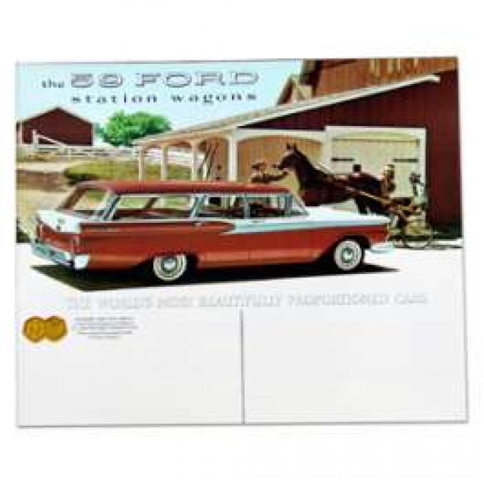 Ford Station Wagon Color Sales Brochure