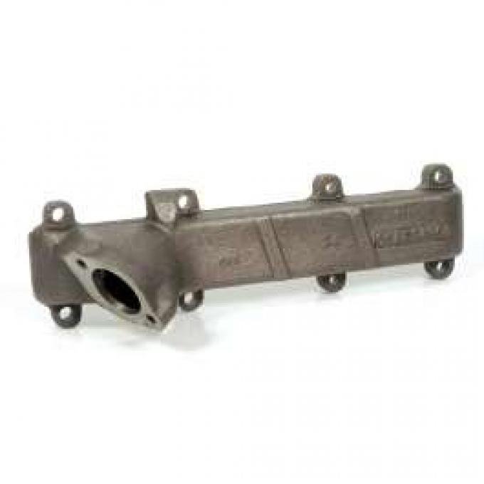 Exhaust Manifold - Right - 428 V8 - Flat Flange Type - Uses a Flat Gasket