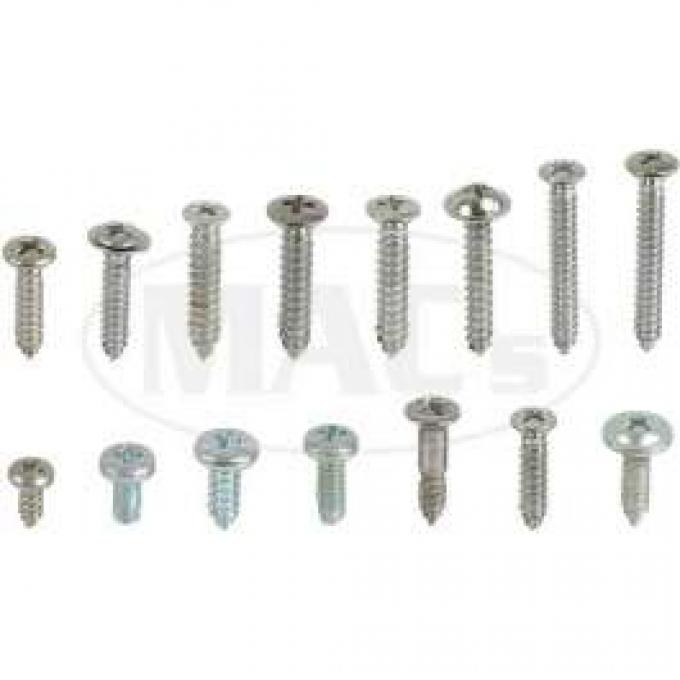 Interior Screw Kit, 4 Door, Fairlane, 1962-1963