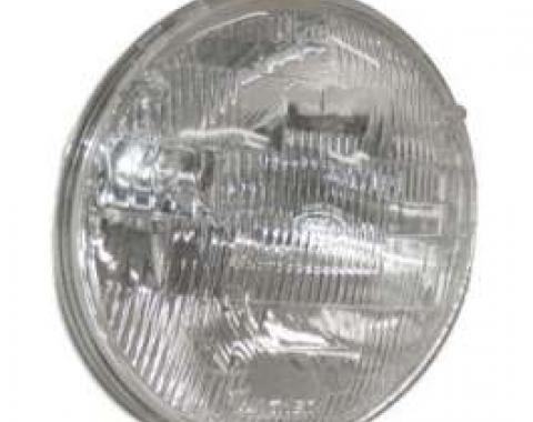 Sealed Beam Headlight 7 Inch - 6 Volt - Halogen