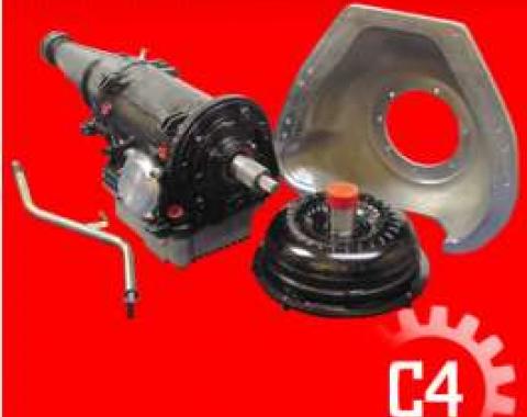 Transmission Package, Street, C4 Automatic, Small Block 289, 302, 351W, 550 HP, Ford, 1964-1979