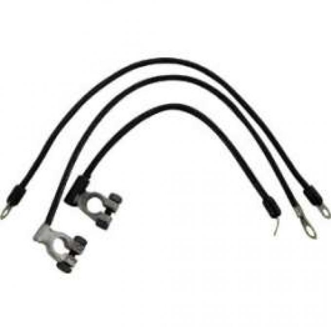 Battery Cable Set - 352, 390, 406 and 427 V8