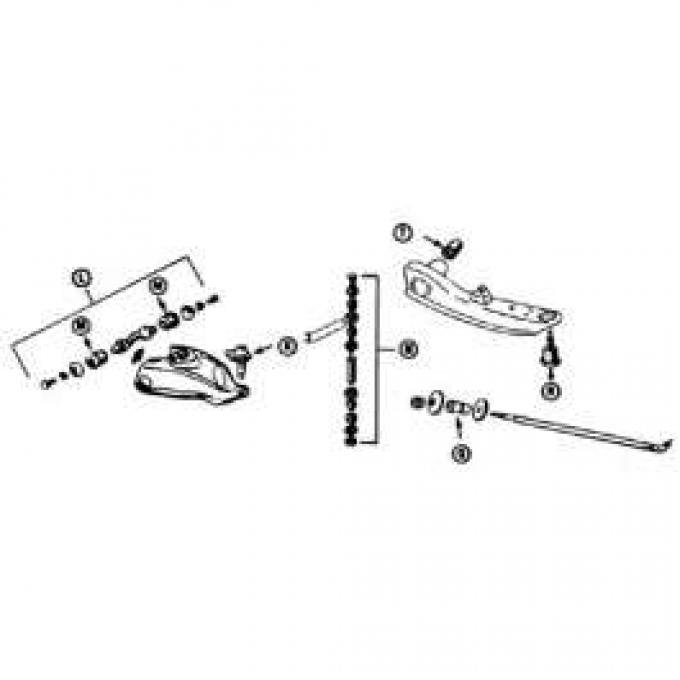 Lower Control Arm Bushing - Front Or Rear - Ford