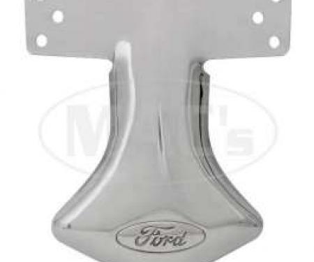 Exhaust Deflector - Stainless Steel - Ford Script and Oval