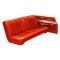 Front Bench Seat Cover, Falcon, Ranchero, 1964