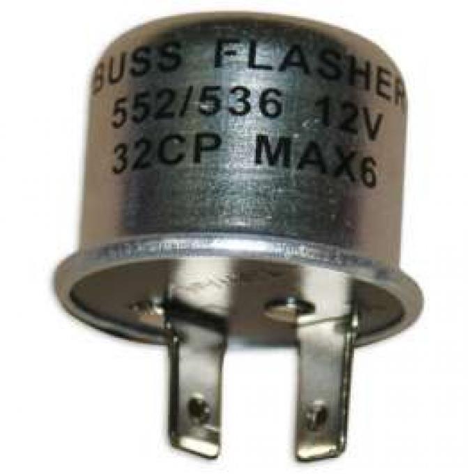Turn Signal/Emergency Flasher - # 536/552 - 2 Prong Type - 12 Volt