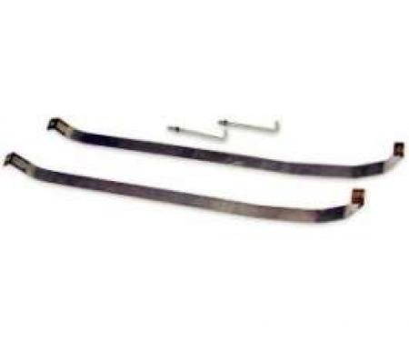 Fuel Tank Straps, Stainless, Galaxie, Full-Size Mercury, 1960-1964