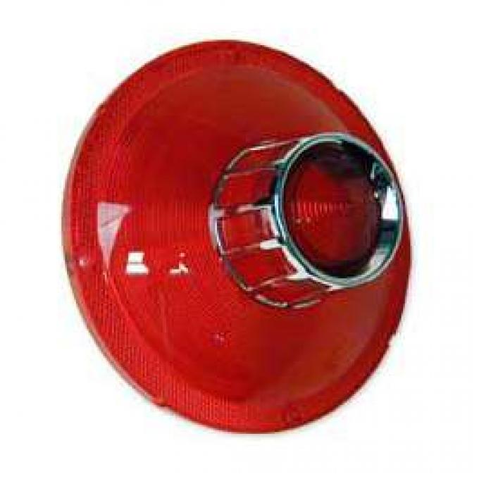 Tail Light Lens - Without Backup Lens - Bright Accent On Lens - FoMoCo Logo