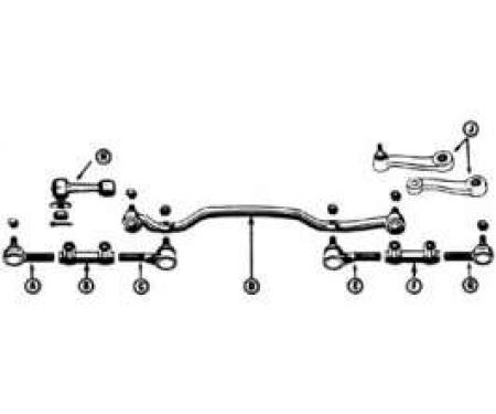 Tie Rod - Inner - Power Steering