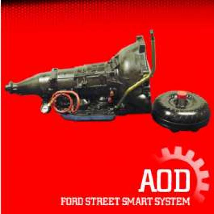 Transmission Package, Street, AOD Automatic, Big Block FE 352, 390, 406, 427, 428, 550 HP, Ford