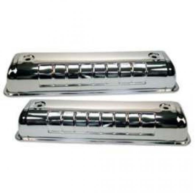 VALVE COVERS-CHROME (292/312) Y-BLOCK