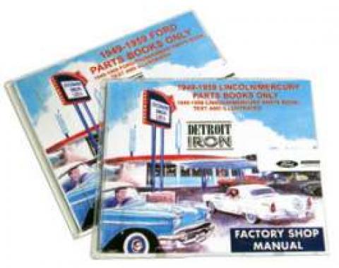 Shop Manual & Parts Manual On CD-Rom, Ford, 1967