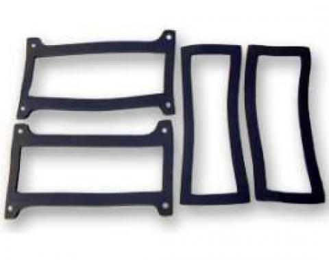 Backup Light Lens Gasket Set - 4 Pieces
