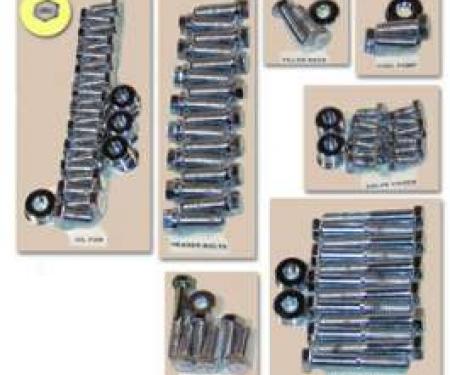 Engine Hardware Kit (351c, Chrome)