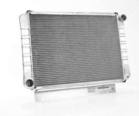 60/63 FULL SIZE FORD GRIFFIN ALUMINUM RADIATOR, V8 WITH MANUAL TRANSMISSION