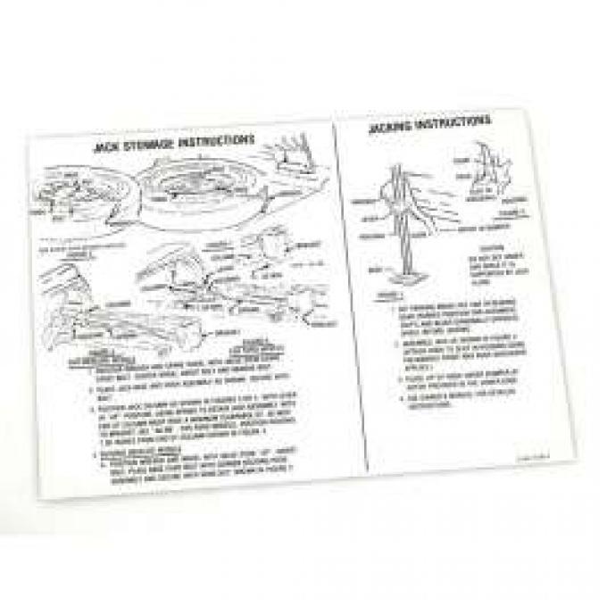 Jack Instructions Decal