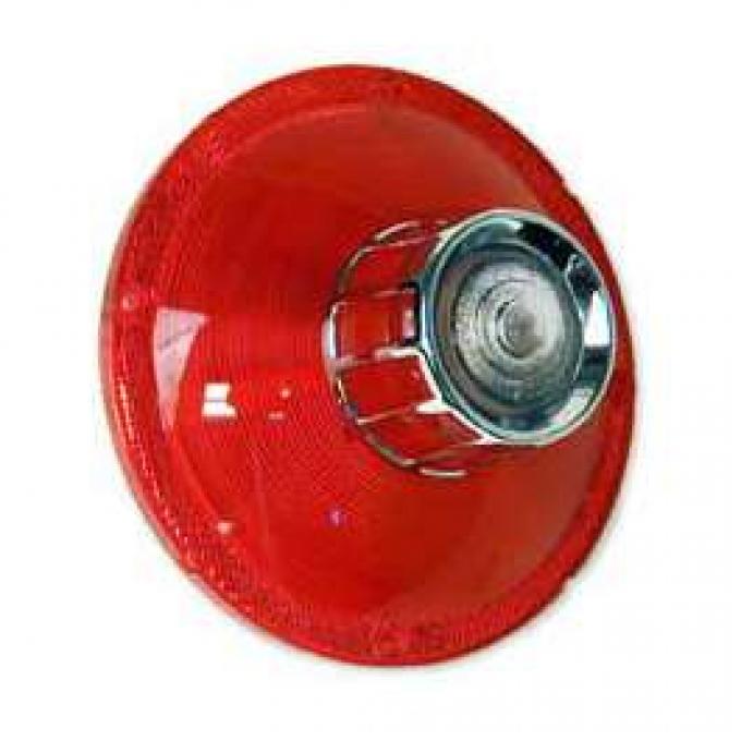 Tail Light Lens - With Backup Lens - Bright Accent On Lens - FoMoCo Logo