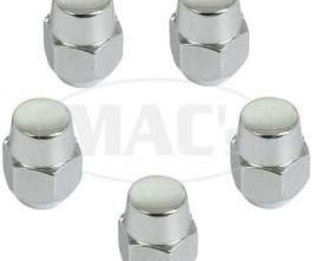 Lug Nuts, Styled Steel Wheel, Set Of 5, Fairlane, Falcon, Ranchero, Torino, Comet, Montego, 1966-1969