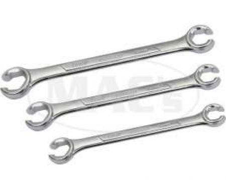 Brake & Fuel Line Flare Nut Wrench Set