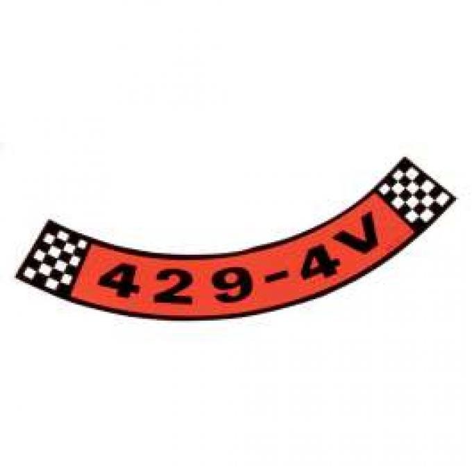 Air Cleaner Decal - 429-4V