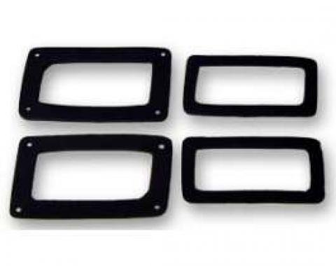 Backup Light Lens Gasket Set - 4 Pieces - Station Wagon