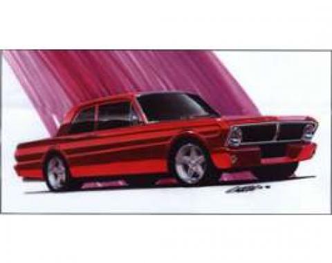 Limited Edition Print, Restomod Falcon, 1965