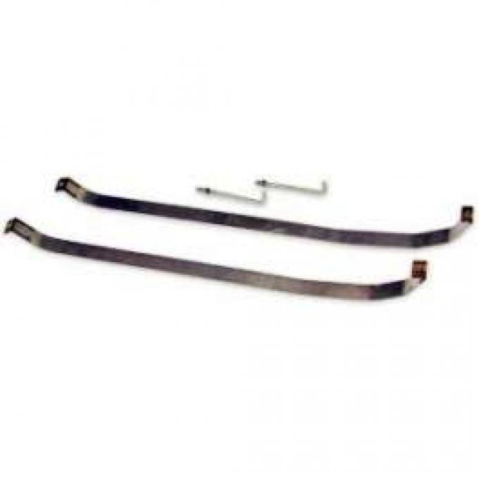 Fuel Tank Straps, Stainless, Galaxie, Full-Size Mercury, 1960-1964