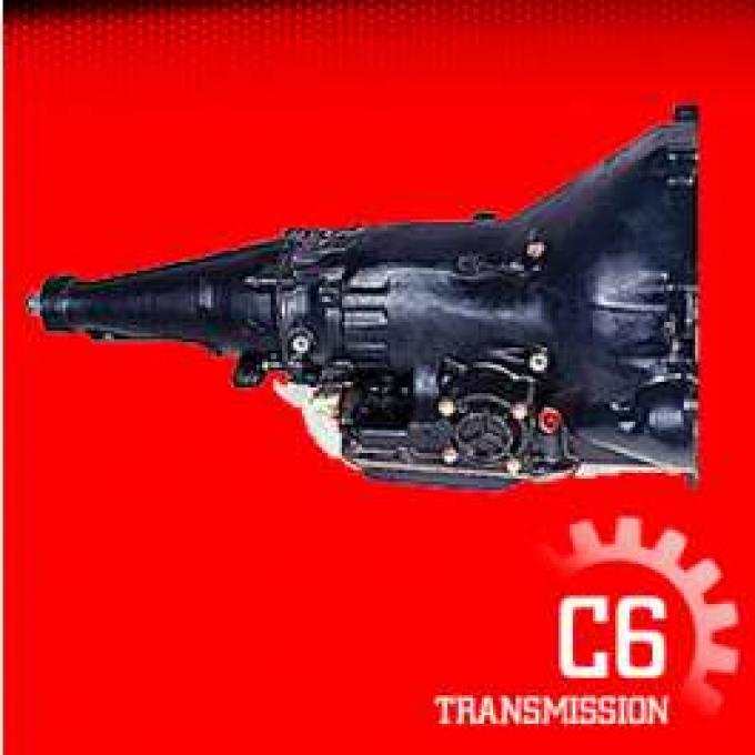 Transmission Assembly, Competition, C6 Automatic, Small Block 289, 302, 351W, 800 HP, Ford, 1966-1979