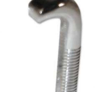 Convertible Top Latch Hold Down J Hooks - Chrome