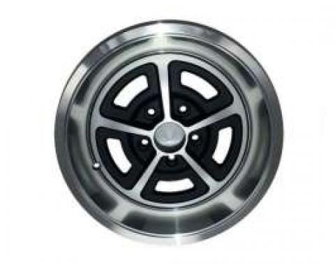 Ford Magnum 500 Modified Wheel, Brushed Aluminum, 15 x 10, Each, 1955-1979