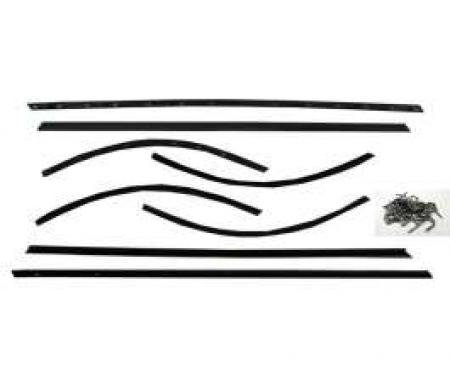 Belt Weatherstrip Kit - Doors and Rear Quarter Windows For Fastback