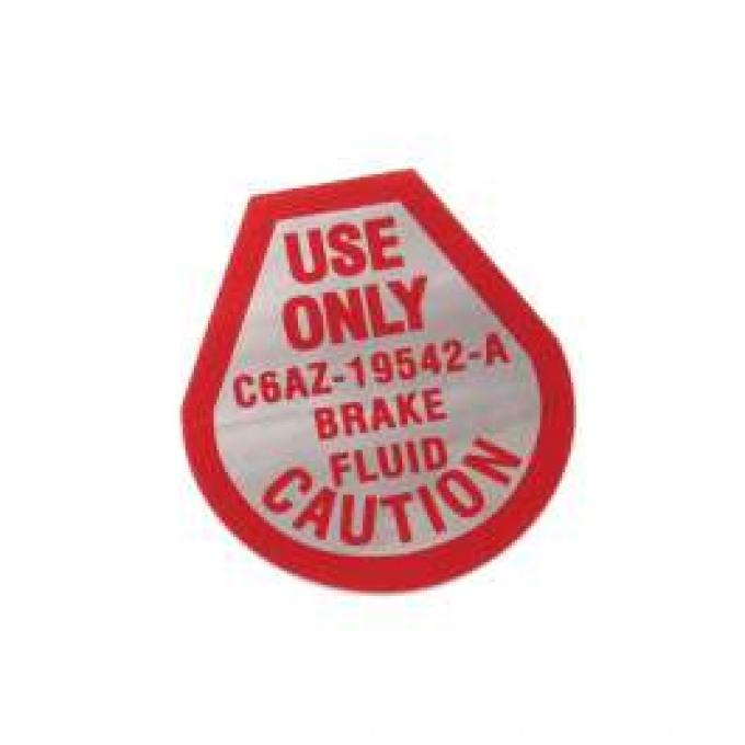 Decal - Disc Brake Master Cylinder - 1967