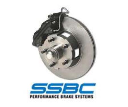 Front Disc Brake Conversion Kit, Manual, 4 Piston Calipers, Fairlane, Montego, Torino, 1967-1969