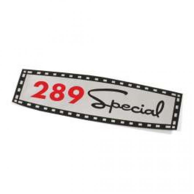 Decal - Valve Cover - 289 Special