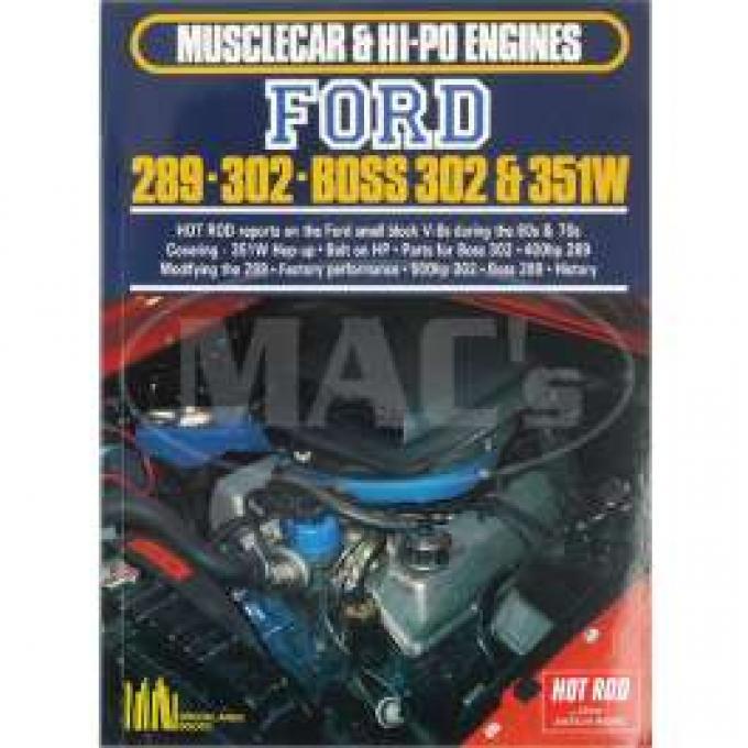 Musclecar And Hi-Po Engines, 289, 302, Boss 302, 351W