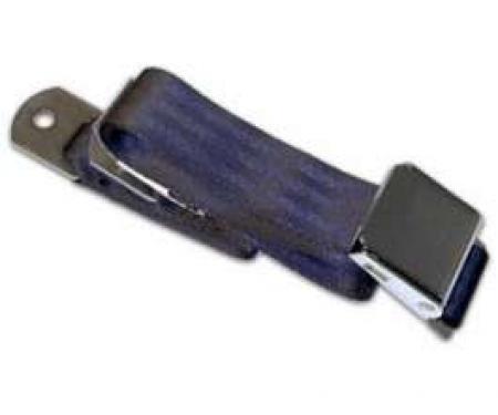 Seatbelt Solutions Universal Lap Belt, 60" with Chrome Lift Latch 1800604004 | Dark Blue